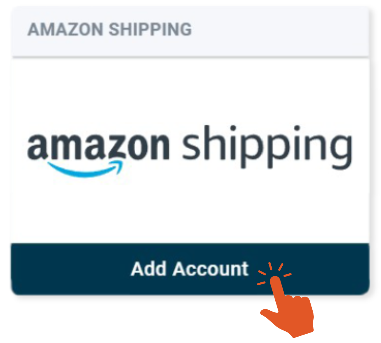 Amazon Shipping Utilizing Existing Amazon Seller Central Account.